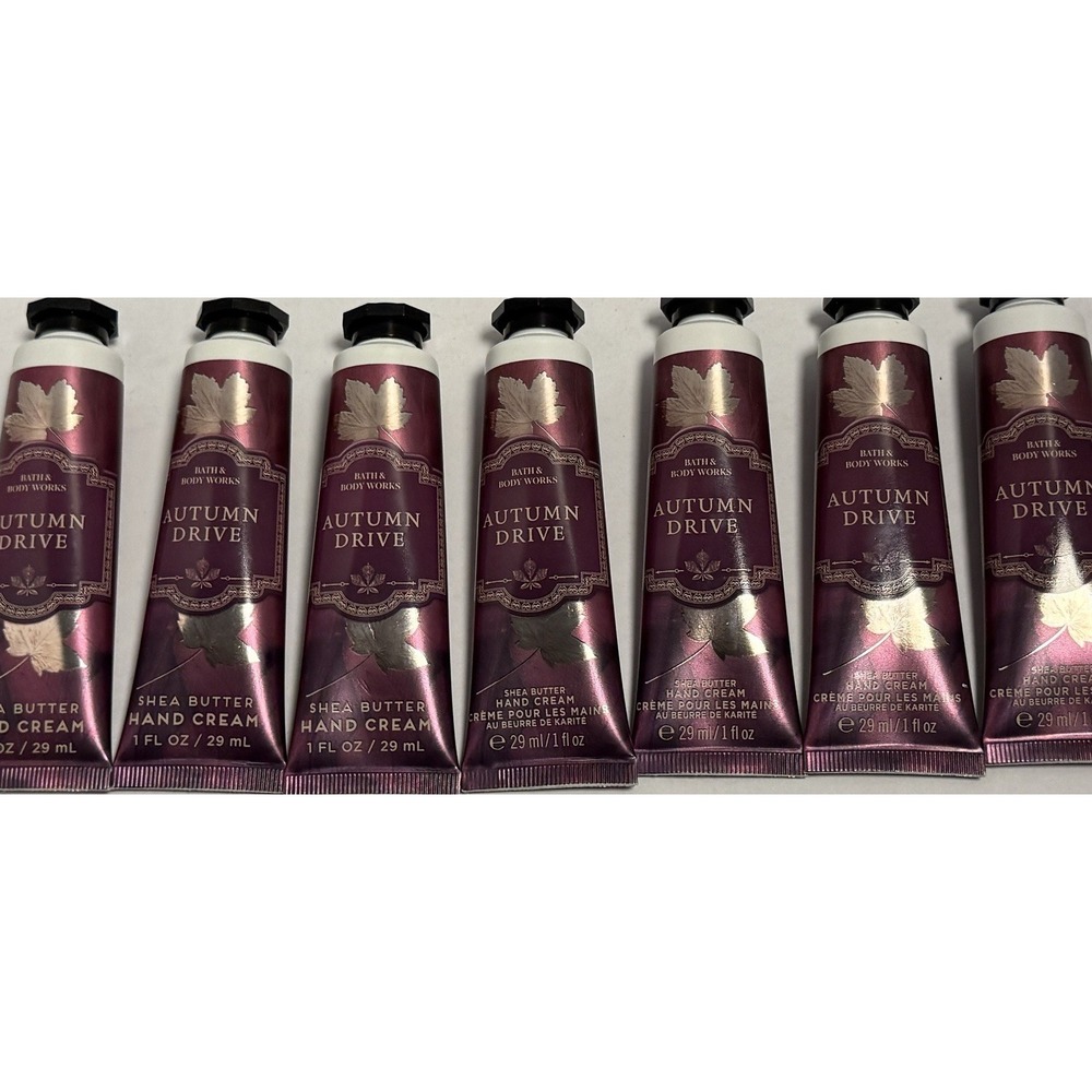 Lot of 7 Autumn Drive Hand Cream 1 oz Bath & Body Works